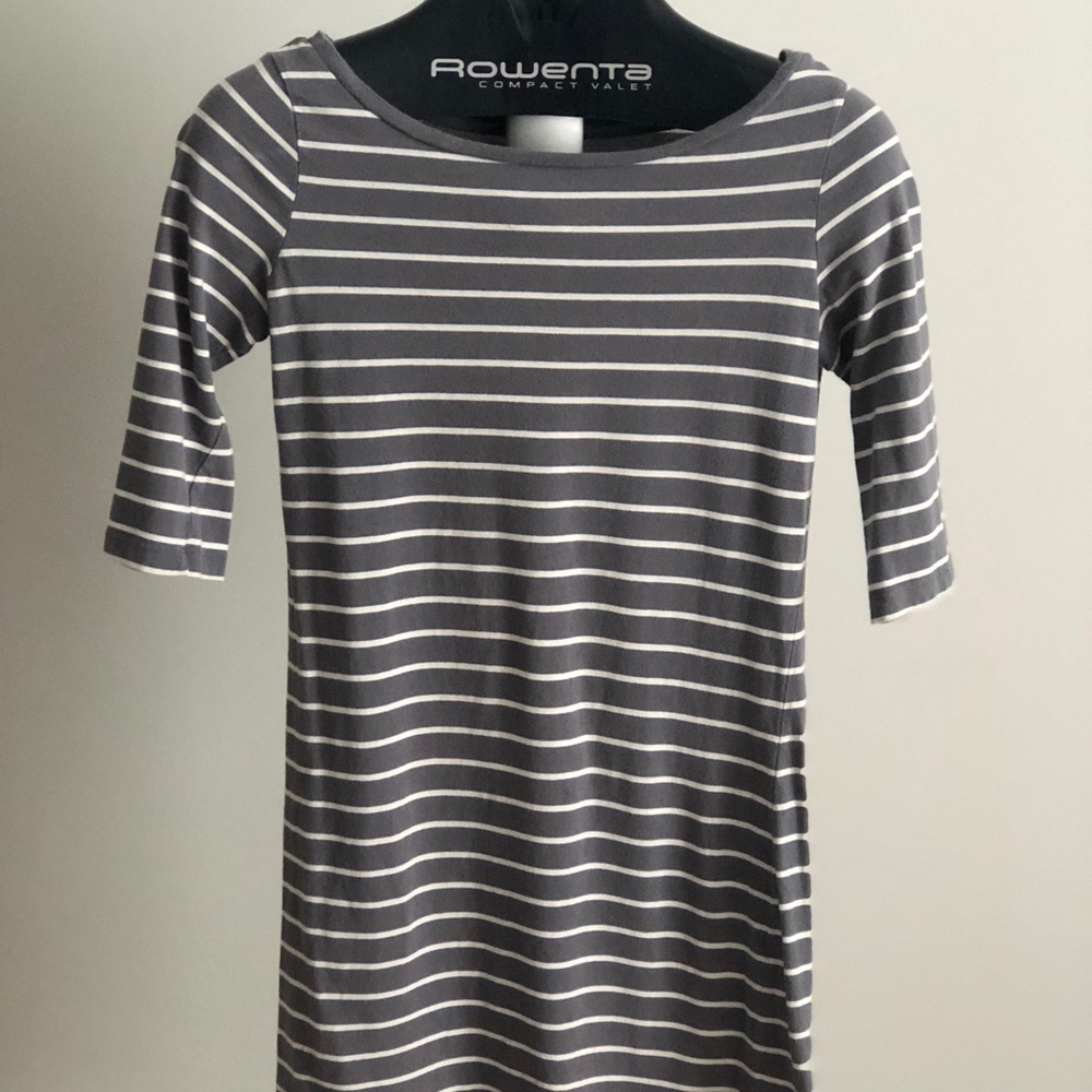 French Connection Striped Shirt Dress